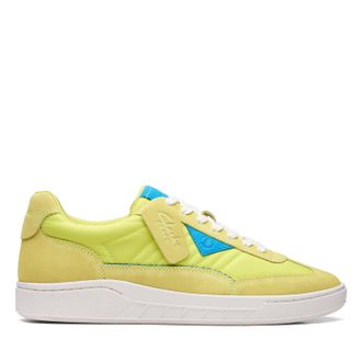 Clarks Craft Rally Ace in Green Suede
