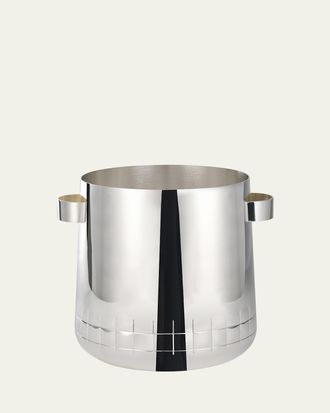 Christofle Graphik Silver-Plated Champagne Cooler