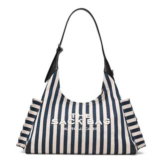 Marc Jacobs Belted Sack Bag - Dames - Schoudertassen - Blauw - ONE Size - Katoen - Tassen