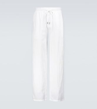 Vilebrequin Linen drawstring pants