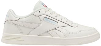 Reebok Women Court Advance Sneaker, Chalk/Blue Pearl/Vector Red, 4.5