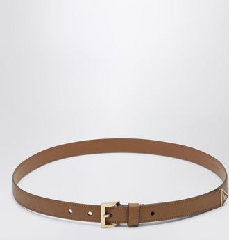 Prada Caramel Saffiano leather belt