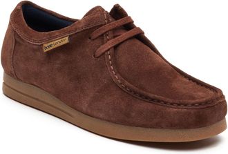 Base London Koko Lace Up Leather Mens Brown Moccasins Shoes - Size UK 5