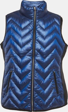 Calvin Klein Blue Synthetic Quilted Down Gilet