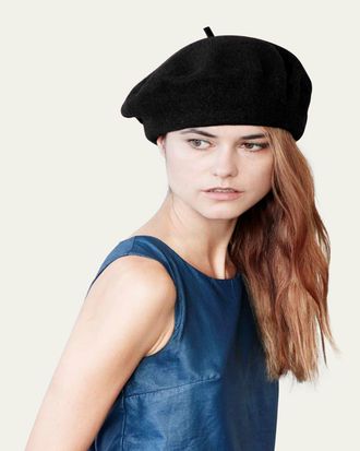 Lola Hats Cigarette Wool-Blend Beret Hat