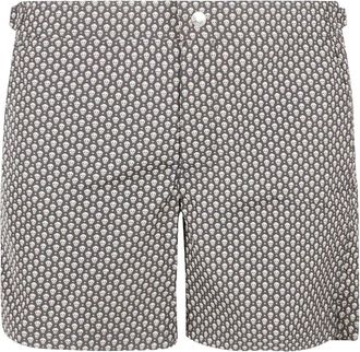 Alexander McQueen skull-print swim shorts - Black