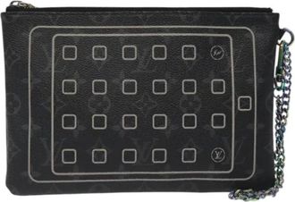 Louis Vuitton Pre-owned Tela home-office - - Pre-owned - Donna - Nero - ONE SIZE