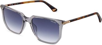 Police SPLU70 ROADIE 9 Polarized 04G0 Mens Sunglasses Grey Size 55