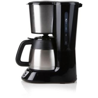 Domo Cafetera De Filtro Do709k - 1000 W - 1 L - 8 Tazas - Pantalla Lcd - Temporizador 24 H - Acero Inoxidable