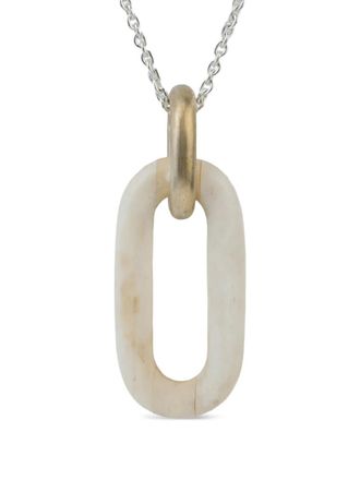 Parts Of Four sterling silver link-charm necklace - Neutrals