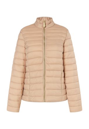 Faina licht gewatteerd jack Dames Kameel