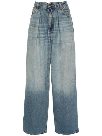 Haikure Wide -Bein -Süßigkeiten -Jeans