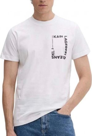 Karl Lagerfeld Uomo, Top, Bianco, L, new