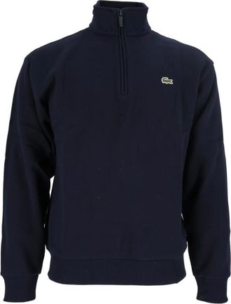 Lacoste Sudadera con media cremallera - Sweatshirts & Hoodies - Hombre - Azul - S