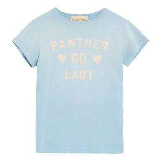 Valentino T-Shirt - female - Valentino - T-Shirts - Blue - XS - Tops