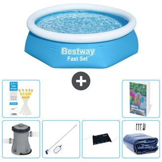 Bestway Piscina Bestway Fast Set Redonda - 244x61 Cm - 7-piezas S235