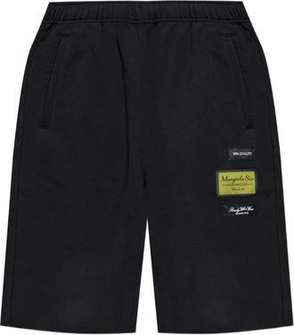 Maison Margiela Shorts con applicazione - Nero