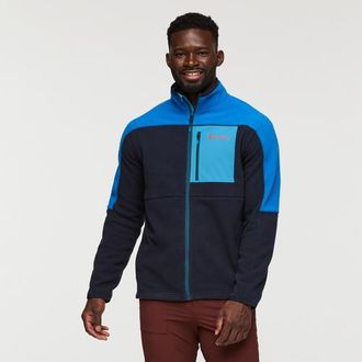 Cotopaxi Abrazo Fleece Full-Zip Jacket - Mens in Atlantic And Carbon at Nordstrom, Size Xxx-Large