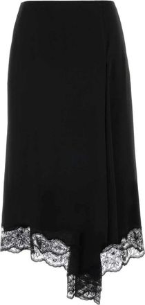 Alexander McQueen Rokken, Dames, Zwart, M, Midi Rok