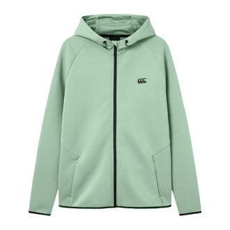 Canterbury Of New Zealand Everest-hoodie met volledige ritssluiting voor heren (Groen)