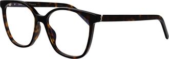 Saint Laurent Glasses, female, Brown, Size: 55 MM M162 Optical Frame