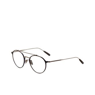 John Varvatos Mens 50mm Navy Gunmetal Opticals