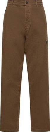Moncler Moncler Stretch Gabardine Pants, Men, Green, Size: 48