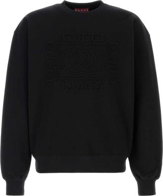 Gucci Black Crew Neck Sweatshirt