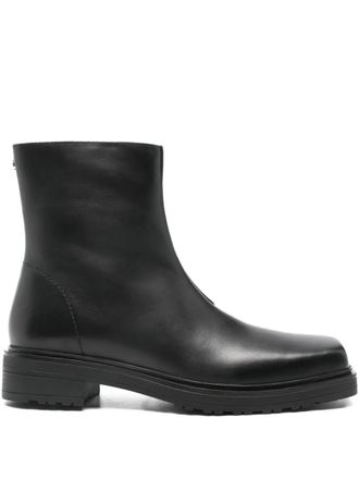 Patrizia Pepe leather ankle boots - Black