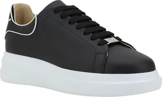 Philipp Plein Mens Leather Sneakers Black