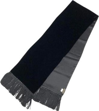 Louis Vuitton Pre-owned Scarves, female, Black, Size: ONE SIZE Pre-owned Stole