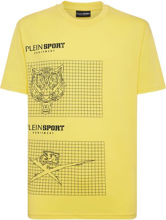 Plein Sport T-Shirt Ronde Hals Tiger