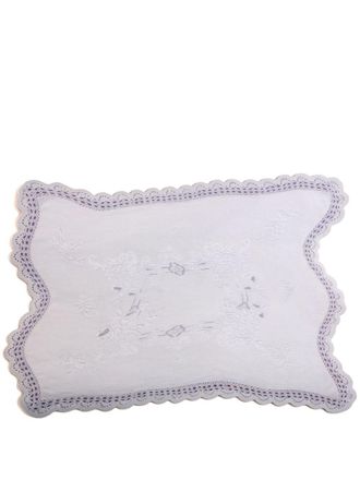 Seletti x Diesel embroidered table mat - unisex - Cork/Polypropylene - One Size - White
