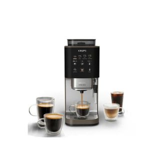 Krups M&aacute;quina De Caf&eacute; De Grano Krups Sa403be0 Coffee Crush Experience Taupe