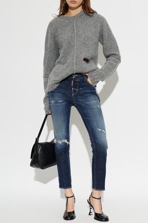 Dsquared2 Teddy Jeans, Womens, Navy Blue