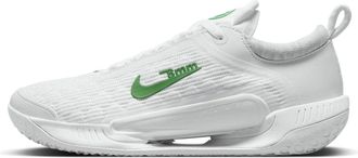 Nike (WMNS) Nike Court Air Zoom NXT Hard Court Tennis Shoes White Kelly Green DV3282-102