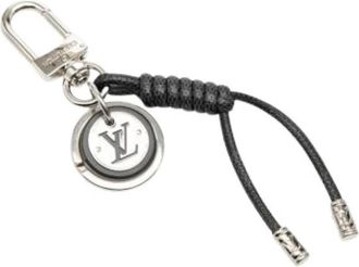 Louis Vuitton Pre-owned Damier Graphite Sleutelhanger - Dames - Vintage Accessoires - Zwart - ONE Size - Vintage