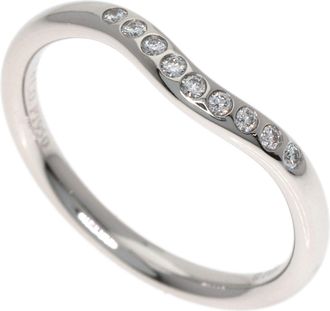 Tiffany & Co. Platinum Platinum 950 Band Ring (Pre-Owned)