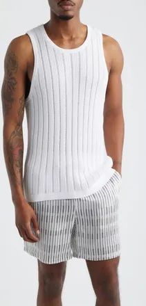 Open Edit Sweater Tank in White at Nordstrom, Size Xx-Large