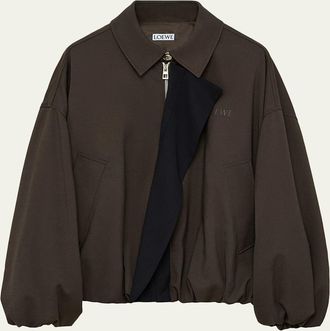 Loewe Balloon Contrast Panel Jacket