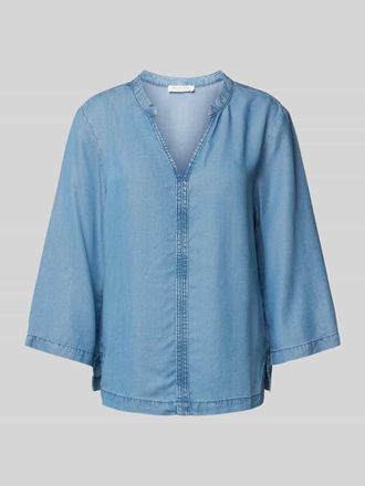 Christian Berg Bluse in Denim-Optik in Hellblau, Gr&ouml;&szlig;e 36