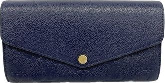 Louis Vuitton Marine Rouge Long Wallet (Bi-Fold) (Pre-Owned)