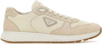Prada Beige Logo Sneakers