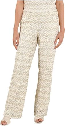 Nukus Nukus, Dames, Broeken, Beige, Maat: XL