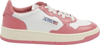 Autry Medalist Low Sneakers - Dames - Sneakers - Roze - 36 EU - Leer - Schoenen