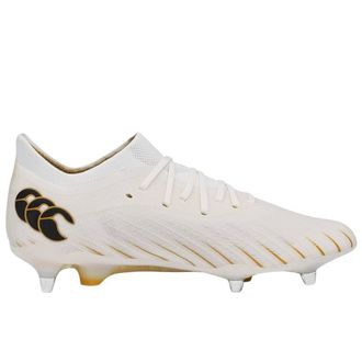 Canterbury Of New Zealand Speed Falcon Elite Soft Ground Rugby Boots in White | Size: 9.5