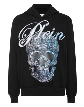 Philipp Plein Hoodie Gradient Skull