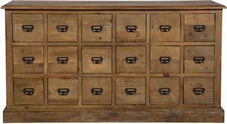 Rendez-Vous D&eacute;co Aparador Miramas De Madera 18 Cajones