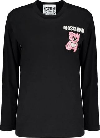 Moschino T-shirt in cotone - Nero