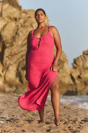 Sunday In Brooklyn Knit Cutout Maxi Dress